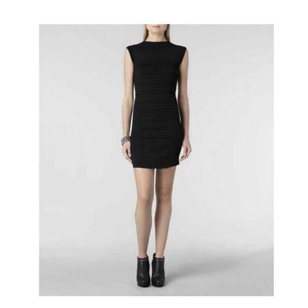 Allsaints Little Black Mantoro Dress size US 4